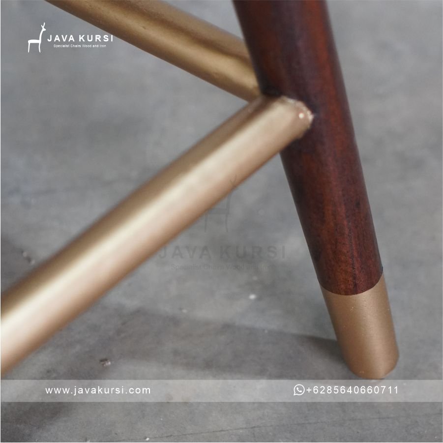 Kursi Bar Kayu Jati Modern - Gambar 8