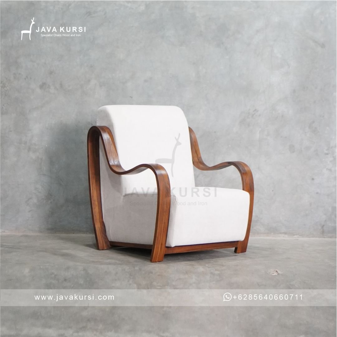 Sofa Single Jati Model Terbaru