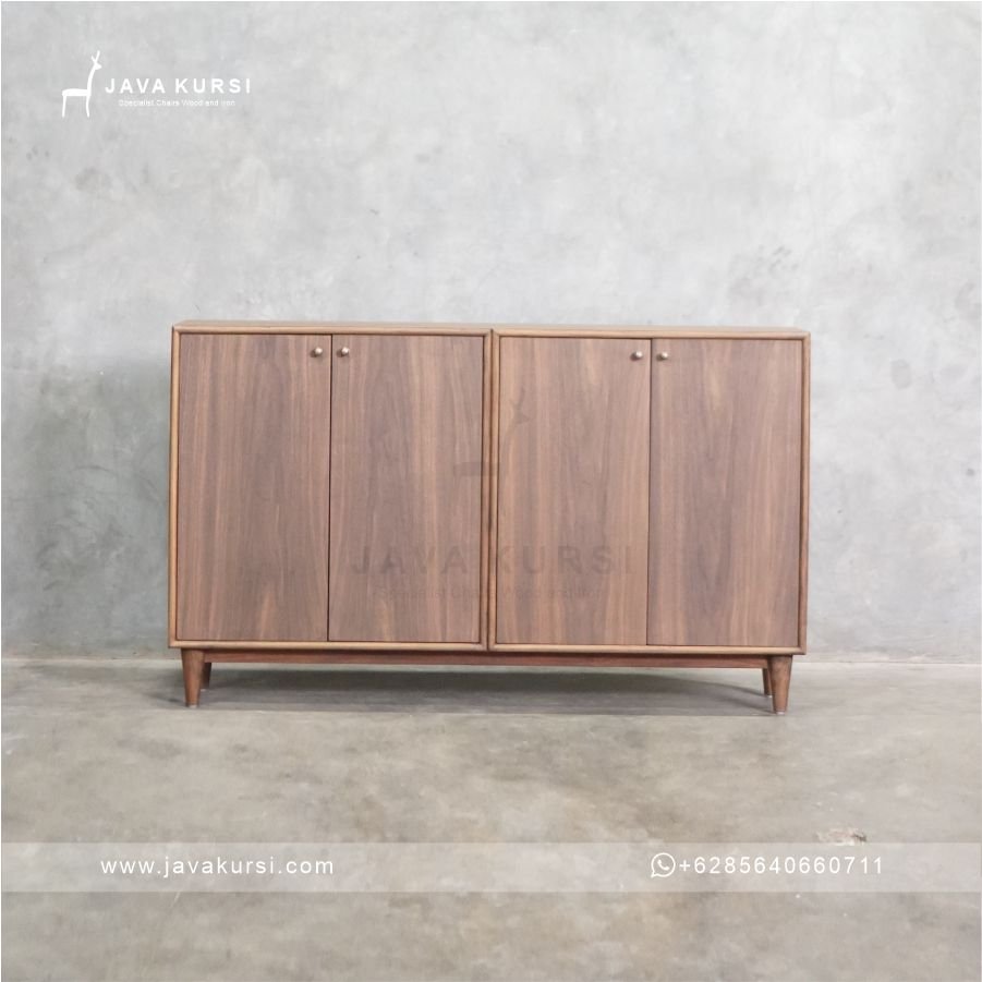 Bufet Jati Minimalis - Gambar 2