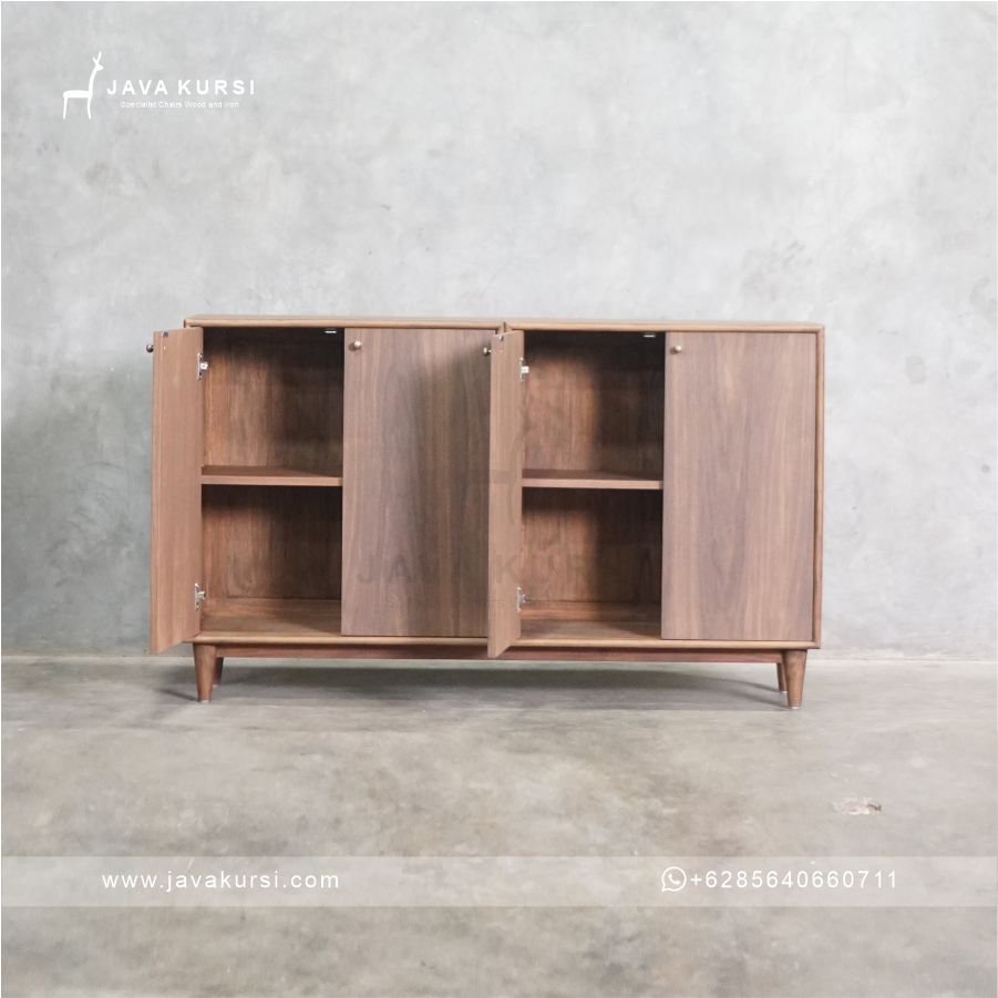 Bufet Jati Minimalis - Gambar 3