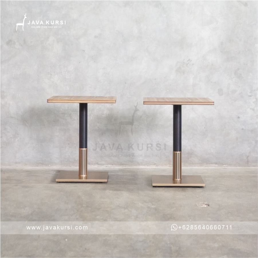 Meja Cafe Industrial Modern - Gambar 2