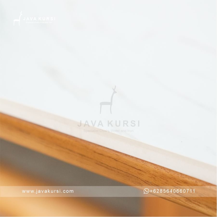 Meja Makan Minimalis Jati - Gambar 4