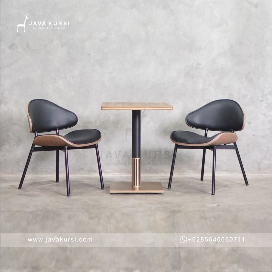 Set Meja Kursi Restoran Jati Minimalis - Gambar 3