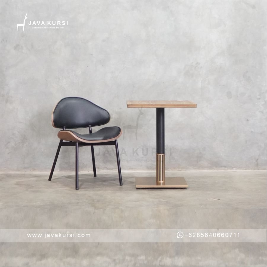 Set Meja Kursi Restoran Jati Minimalis - Gambar 5